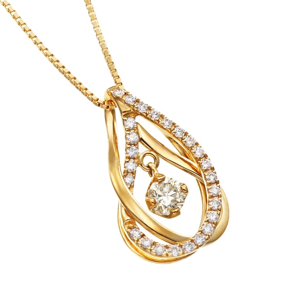 K18�C�G���[�S�[���h�Ӓ菑�t�_�C�������h�l�b�N���X�i0.17�J���b�g�j