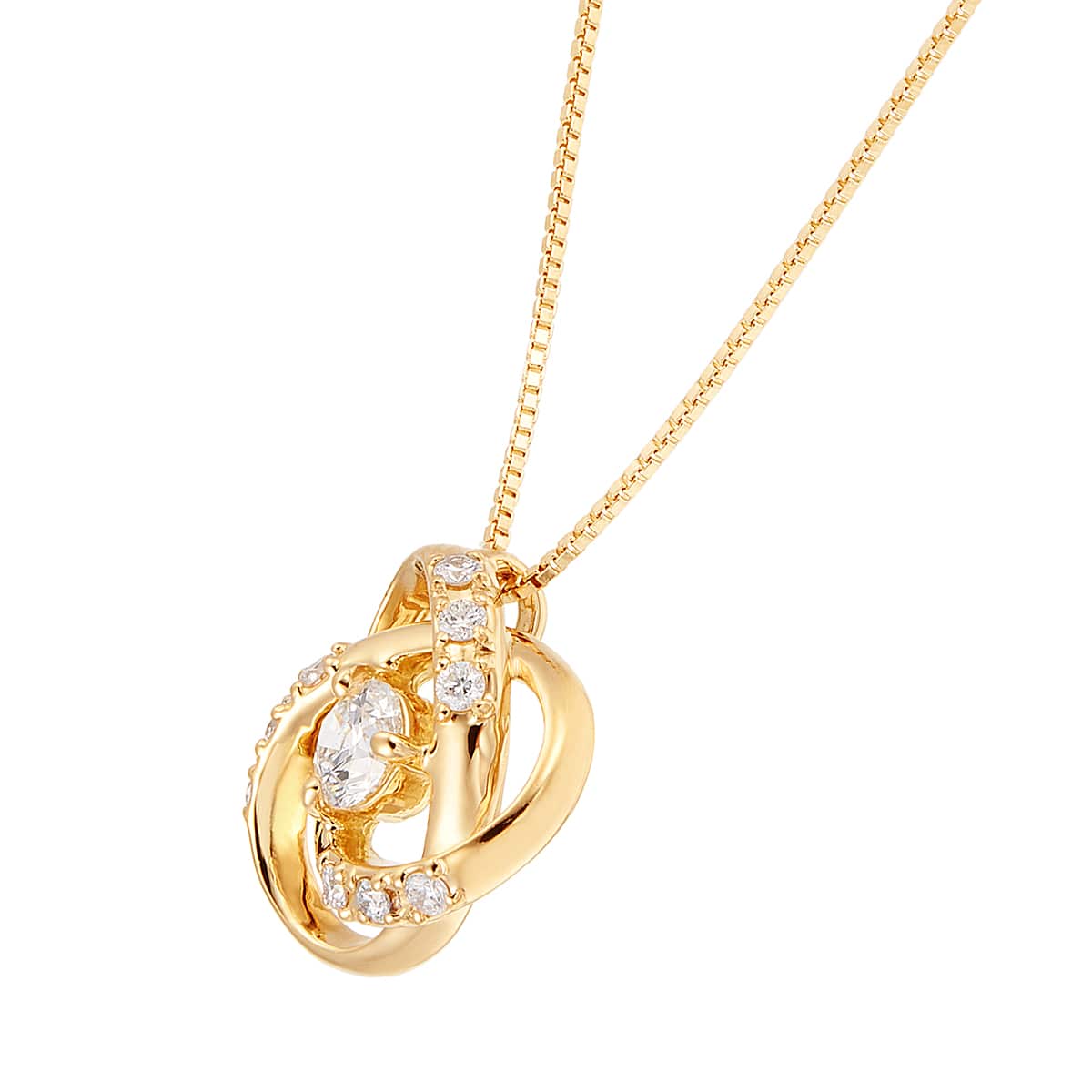 K18�C�G���[�S�[���h�Ӓ菑�t�_�C�������h�l�b�N���X�i0.1�J���b�g�j