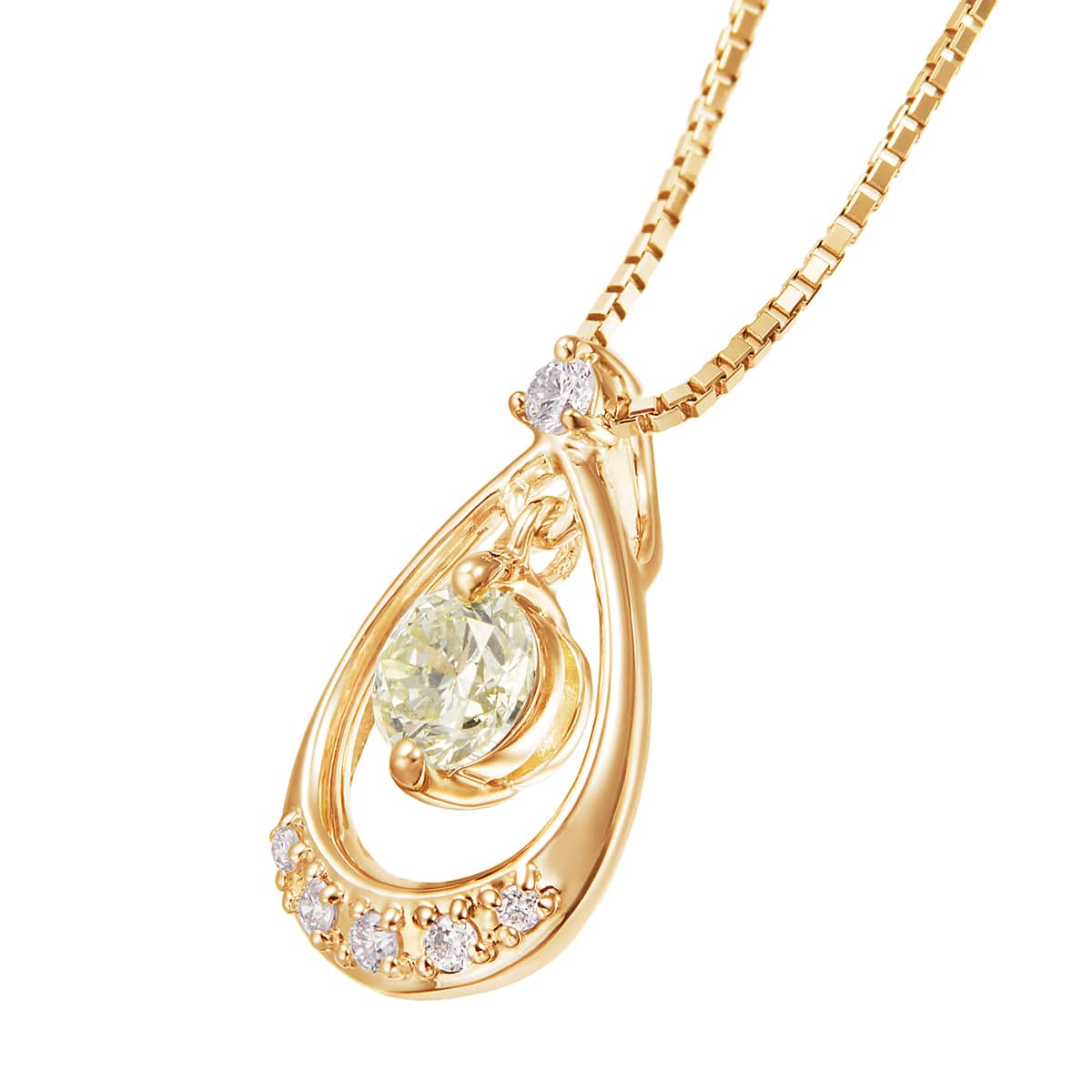 K18�C�G���[�S�[���h�Ӓ菑�t�_�C�������h�l�b�N���X�i0.23�J���b�g�j