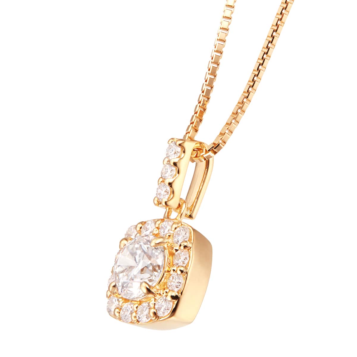 K18�C�G���[�S�[���h�Ӓ菑�t�_�C�������h�l�b�N���X�i0.3�J���b�g�j