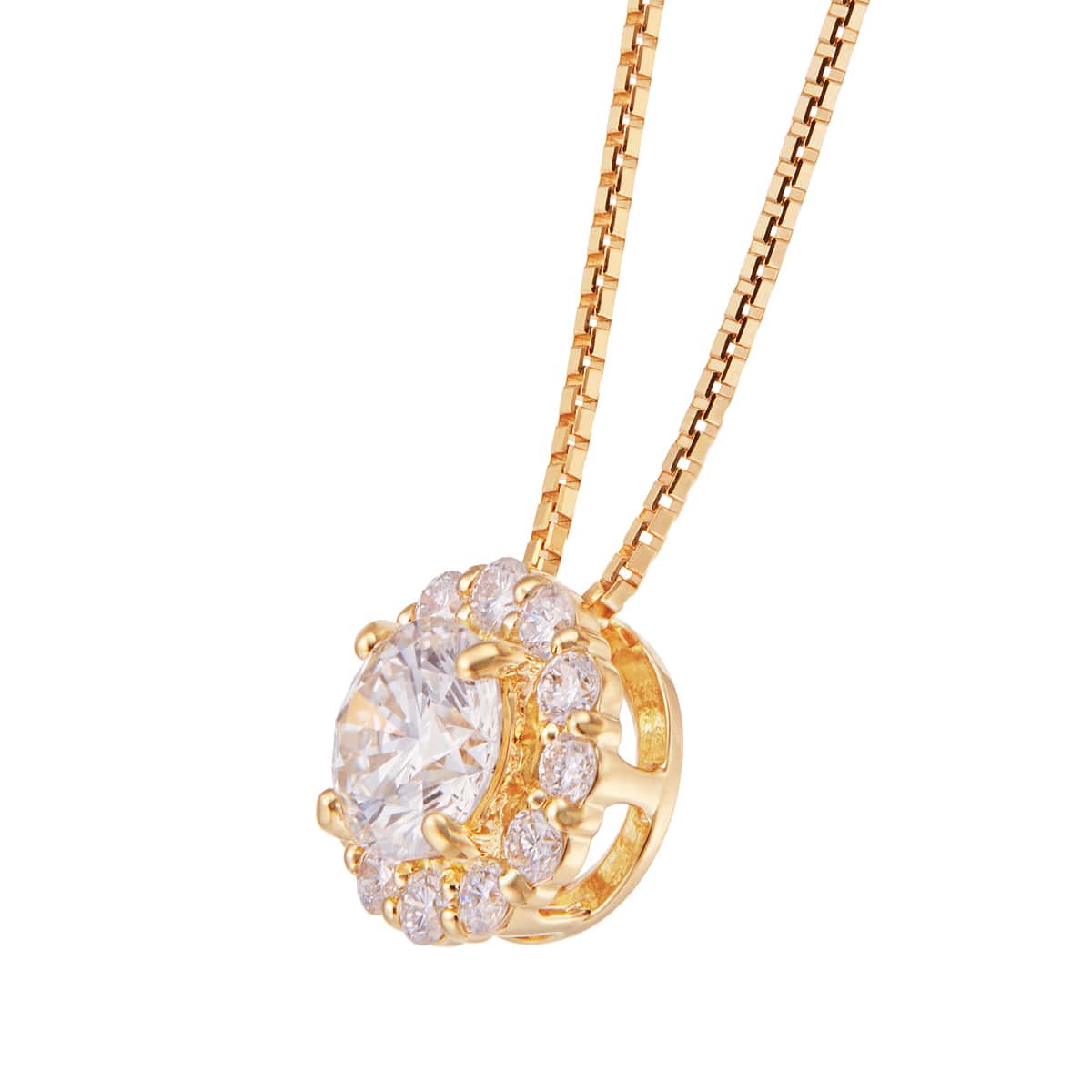 K18�C�G���[�S�[���h�Ӓ菑�t�_�C�������h�l�b�N���X�i0.5�J���b�g�j