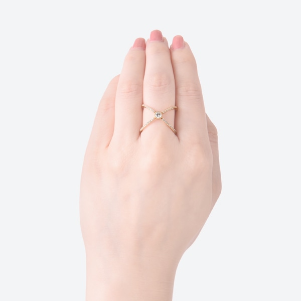 K18�C�G���[�S�[���h�Ӓ菑�t�_�C�������h�����O�i0.15�J���b�g�j