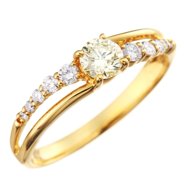 K18�C�G���[�S�[���h�Ӓ菑�t�_�C�������h�����O�i0.25�J���b�g�j