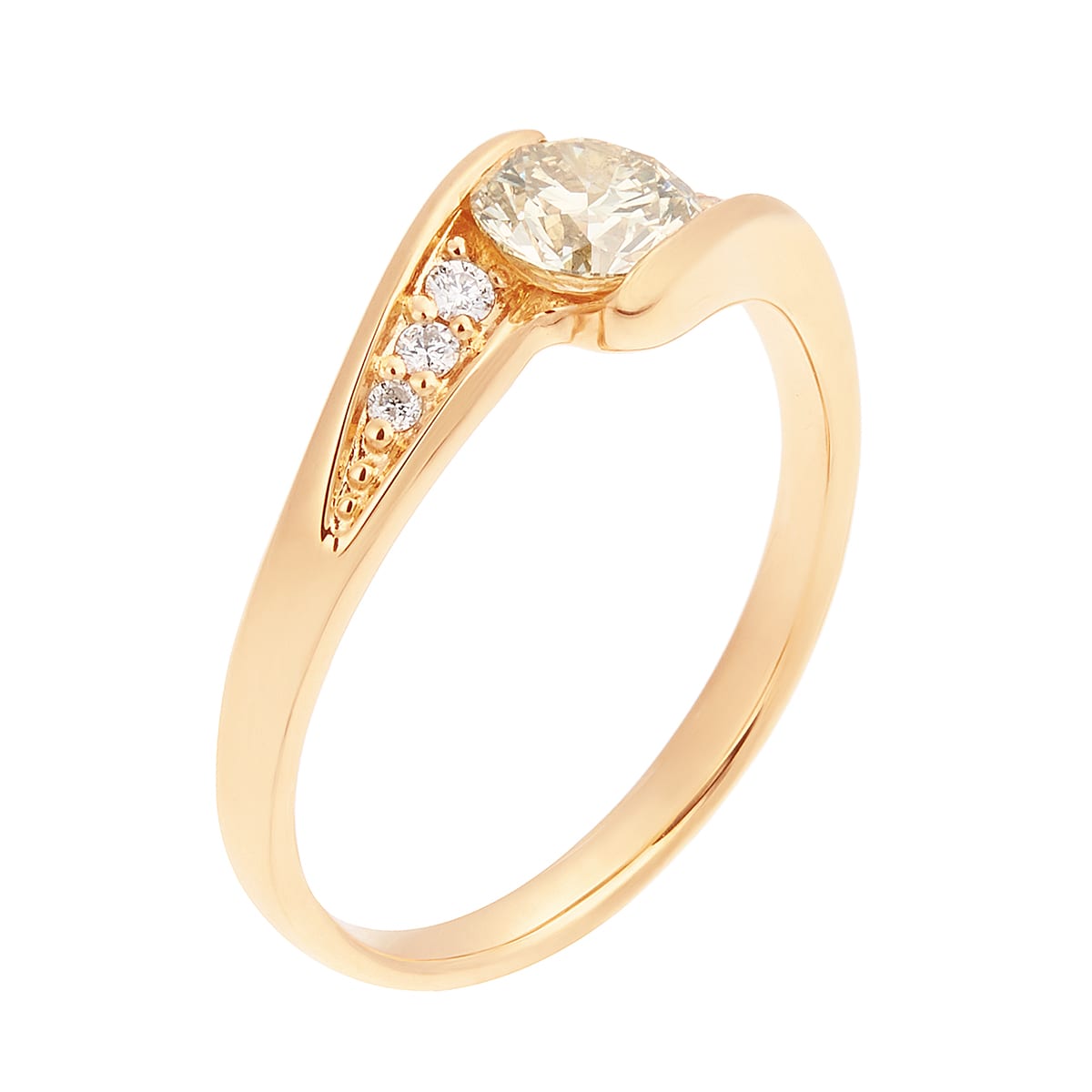 K18�C�G���[�S�[���h�Ӓ菑�t�_�C�������h�����O�i0.5�J���b�g�j