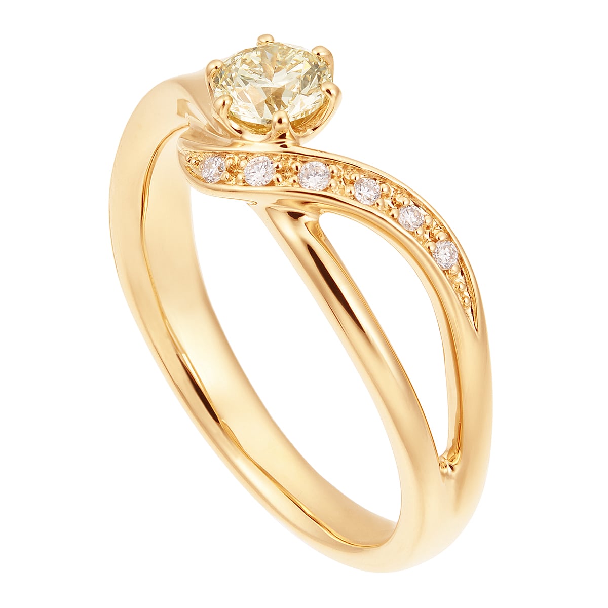 K18�C�G���[�S�[���h�Ӓ菑�t�_�C�������h�����O�i0.3�J���b�g�j