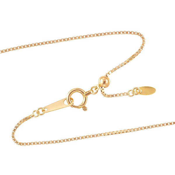 K18�C�G���[�S�[���h�l�b�N���X�i50cm�j