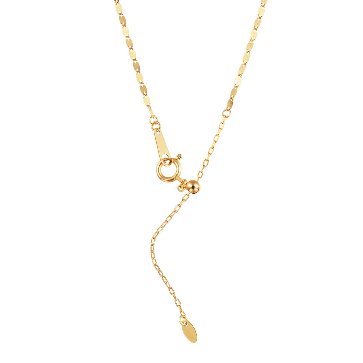 K18�C�G���[�S�[���h�l�b�N���X�i40cm�j