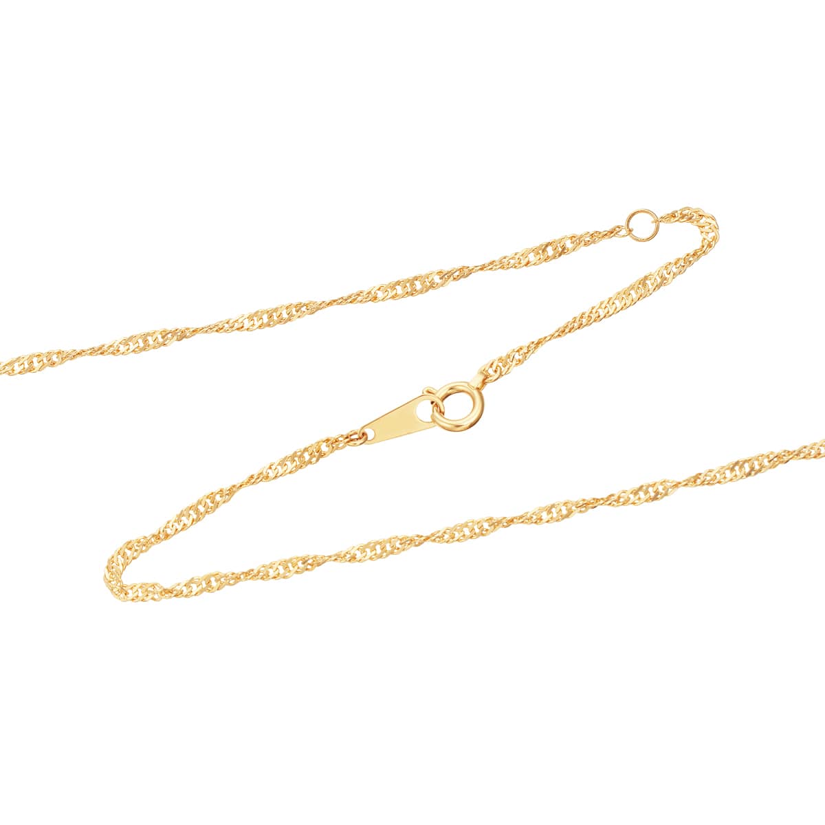 K18�C�G���[�S�[���h�l�b�N���X�i45cm�j