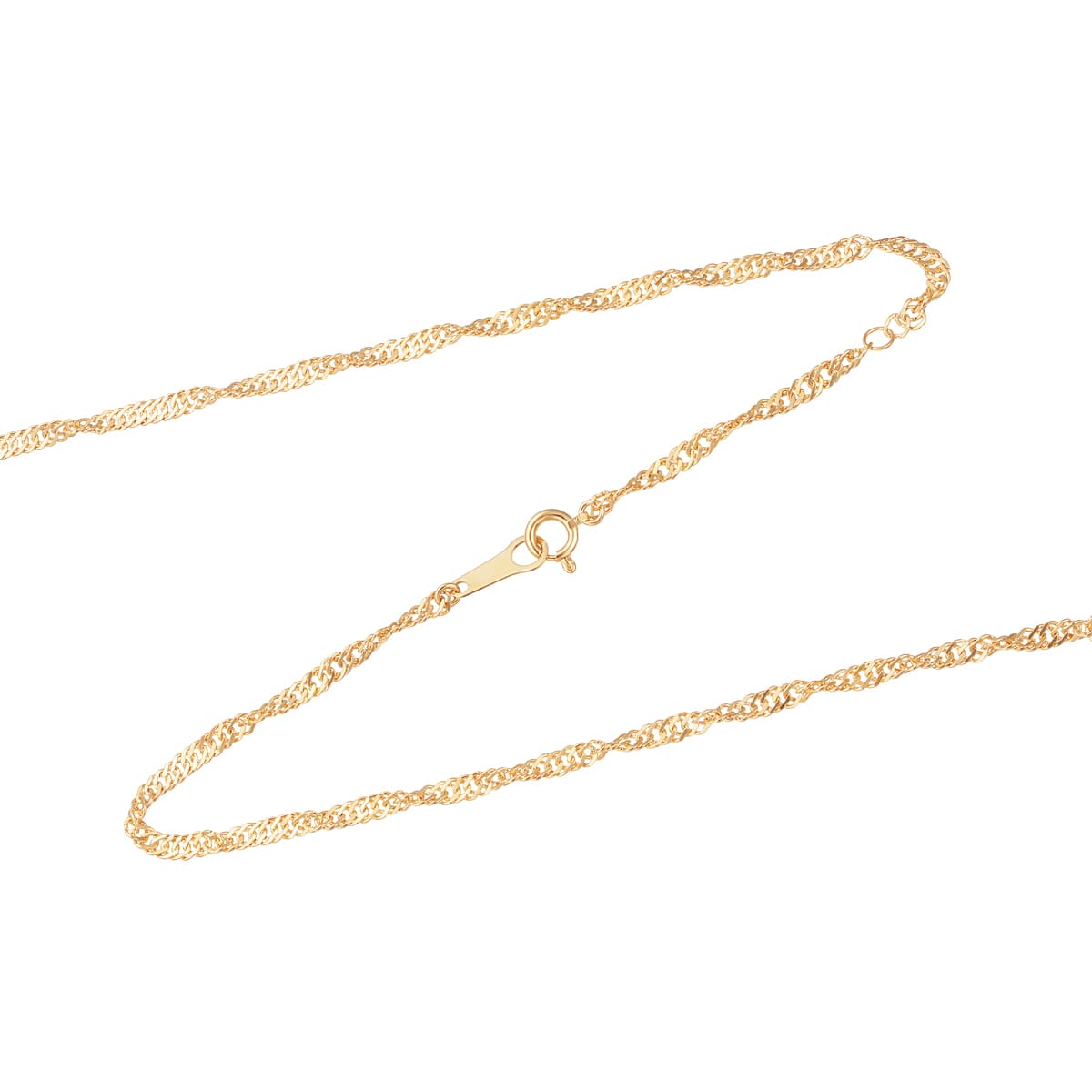 K18�C�G���[�S�[���h�l�b�N���X�i50cm�j