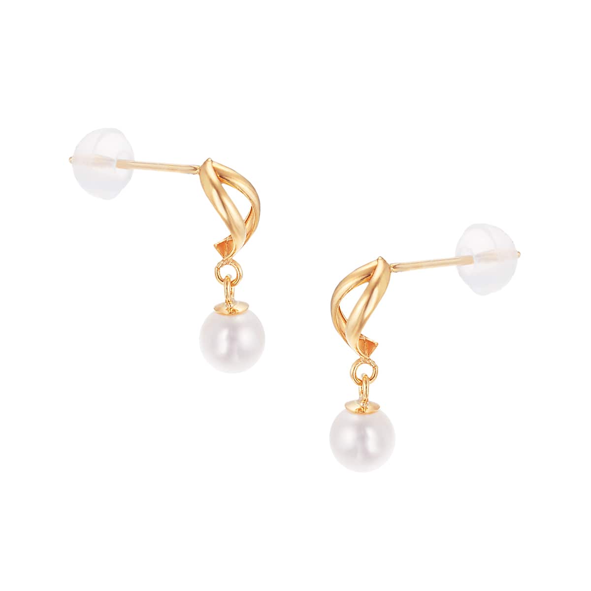 K18�C�G���[�S�[���h�W���p�[���s�A�X�i4mm�j