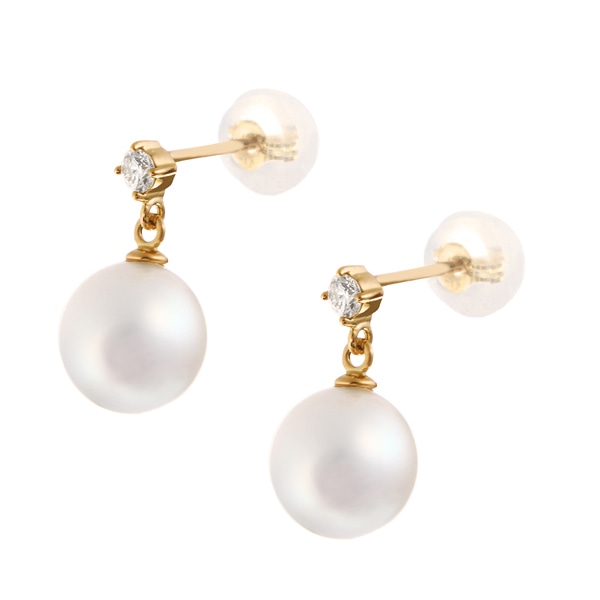 K18�C�G���[�S�[���h�A�R���^��s�A�X�i7mm�j