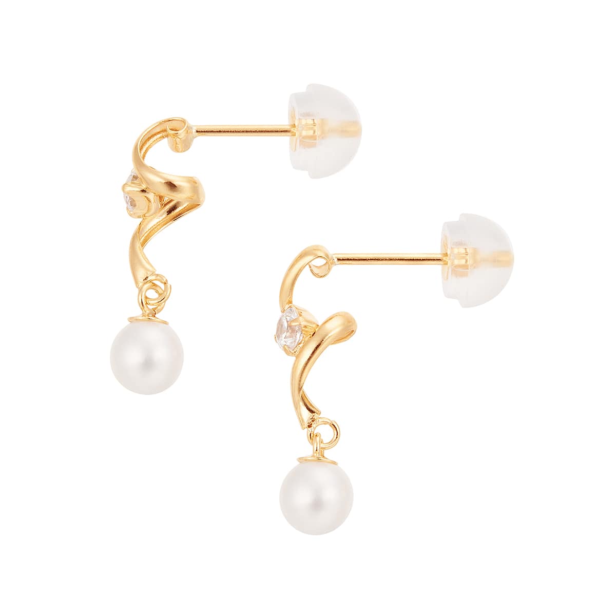 K18�C�G���[�S�[���h�W���p�[���s�A�X�i4mm�j