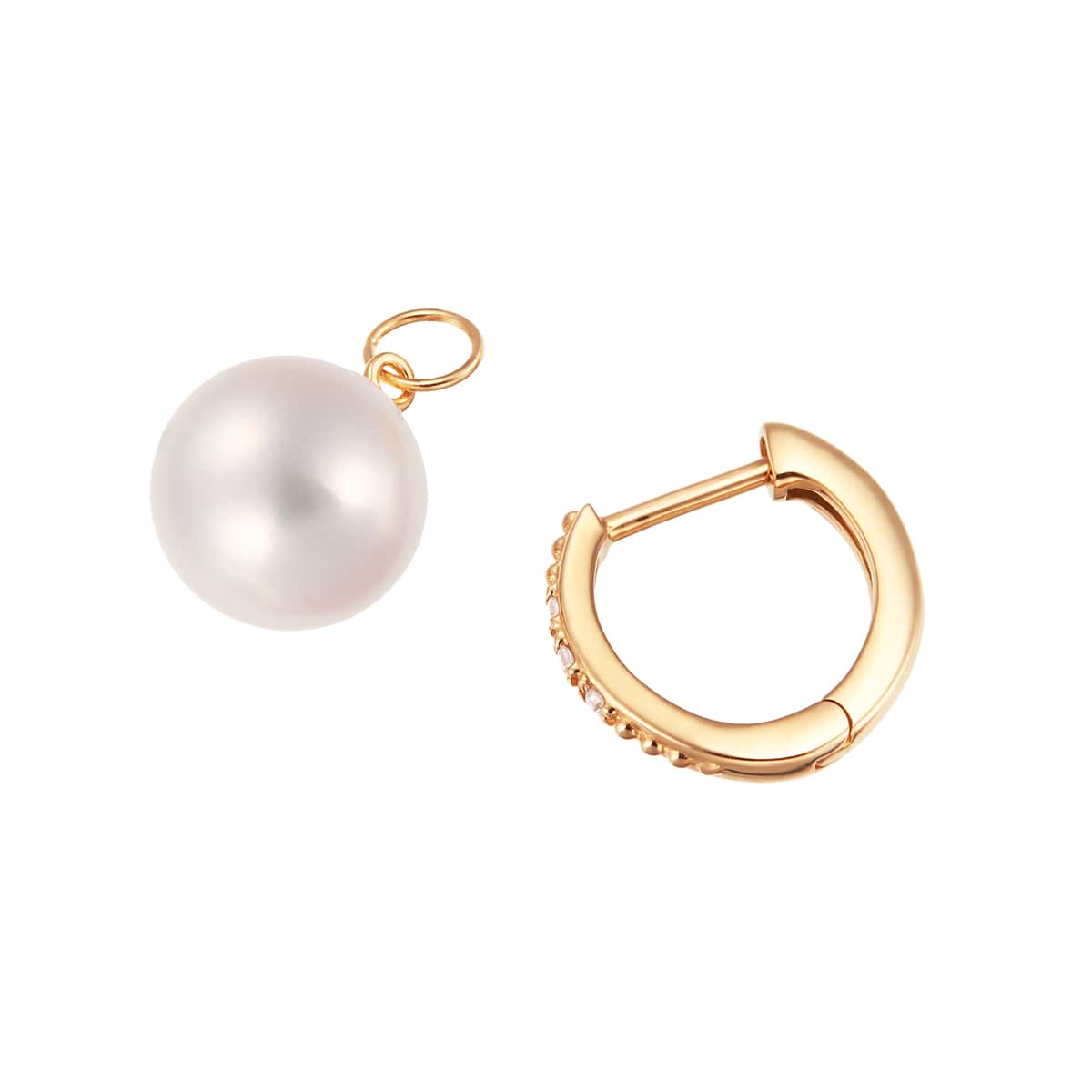 K18�C�G���[�S�[���h�A�R���^��s�A�X�i7.5mm�j