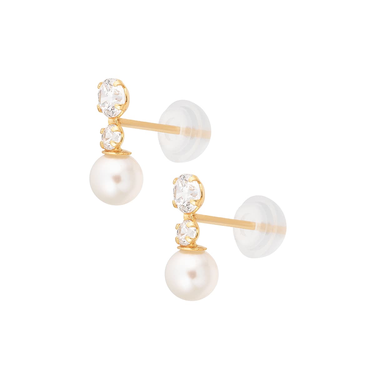 K18�C�G���[�S�[���h�W���p�[���s�A�X�i4mm�j