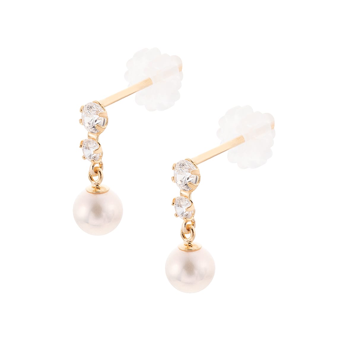 K18�C�G���[�S�[���h�W���p�[���s�A�X�i4mm�j