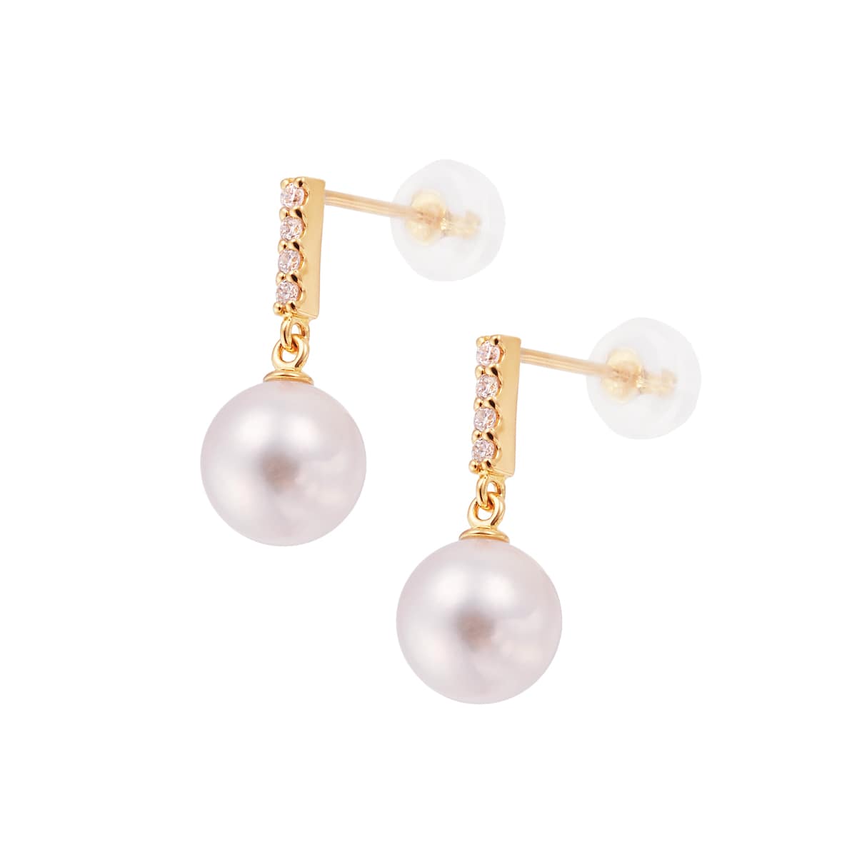 K18�C�G���[�S�[���h�A�R���^��s�A�X�i7mm�j