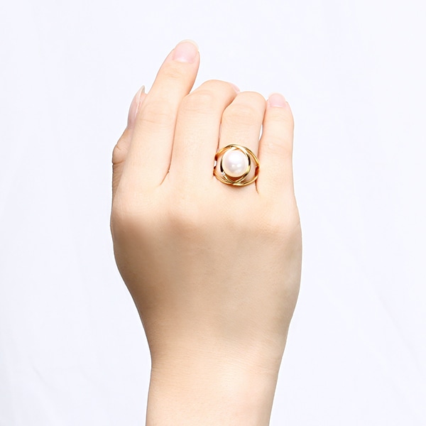 K18�C�G���[�S�[���h�W���p�[�������O�i11mm�j