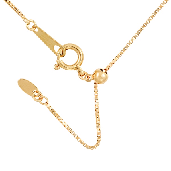 K18�C�G���[�S�[���h�Ӓ菑�t�_�C�������h�l�b�N���X�i0.23�J���b�g�j