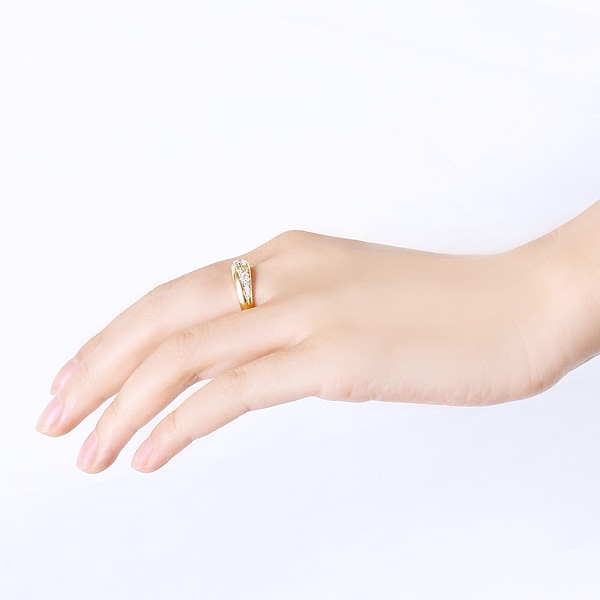 K18�C�G���[�S�[���h�Ӓ菑�t�_�C�������h�����O�i0.23�J���b�g�j