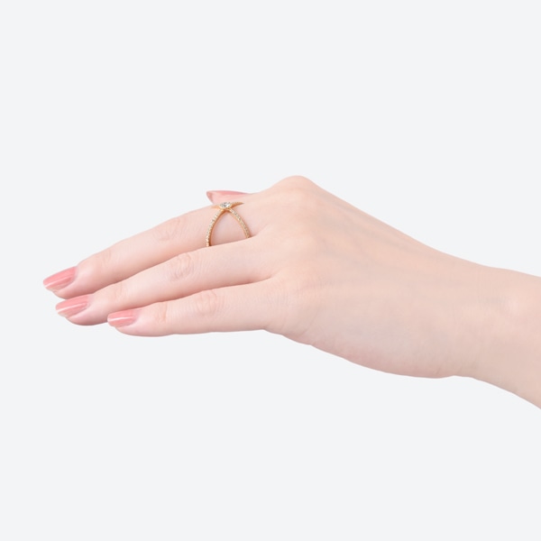 K18�C�G���[�S�[���h�Ӓ菑�t�_�C�������h�����O�i0.15�J���b�g�j