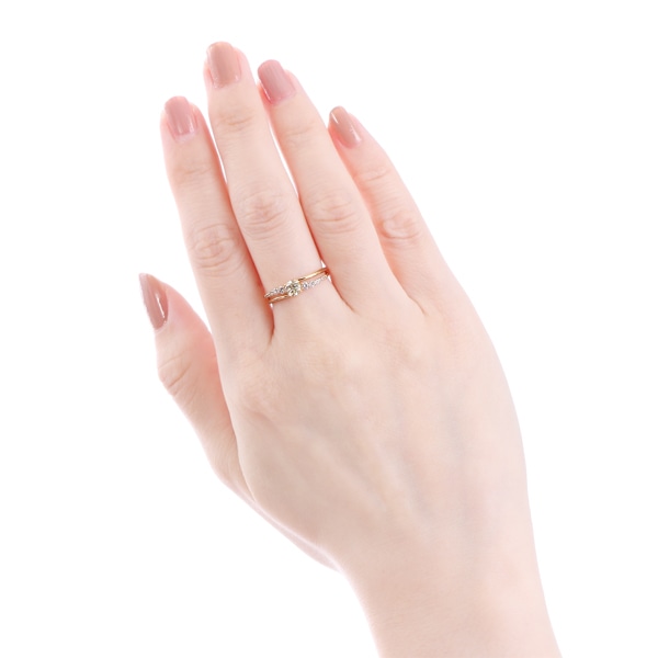 K18�C�G���[�S�[���h�Ӓ菑�t�_�C�������h�����O�i0.25�J���b�g�j