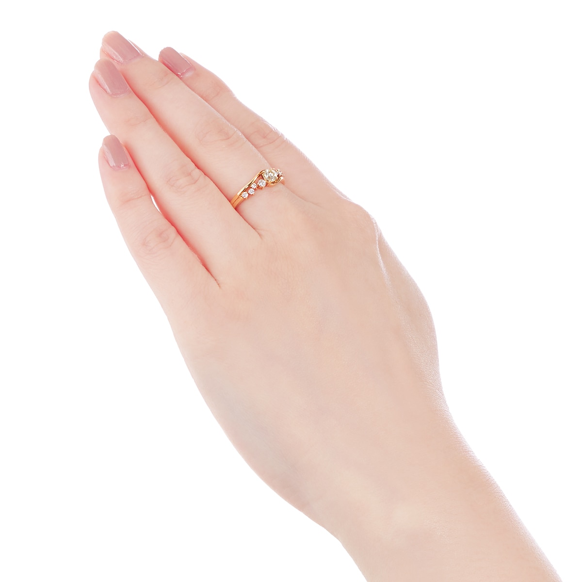 K18�C�G���[�S�[���h�Ӓ菑�t�_�C�������h�����O�i0.30�J���b�g�j