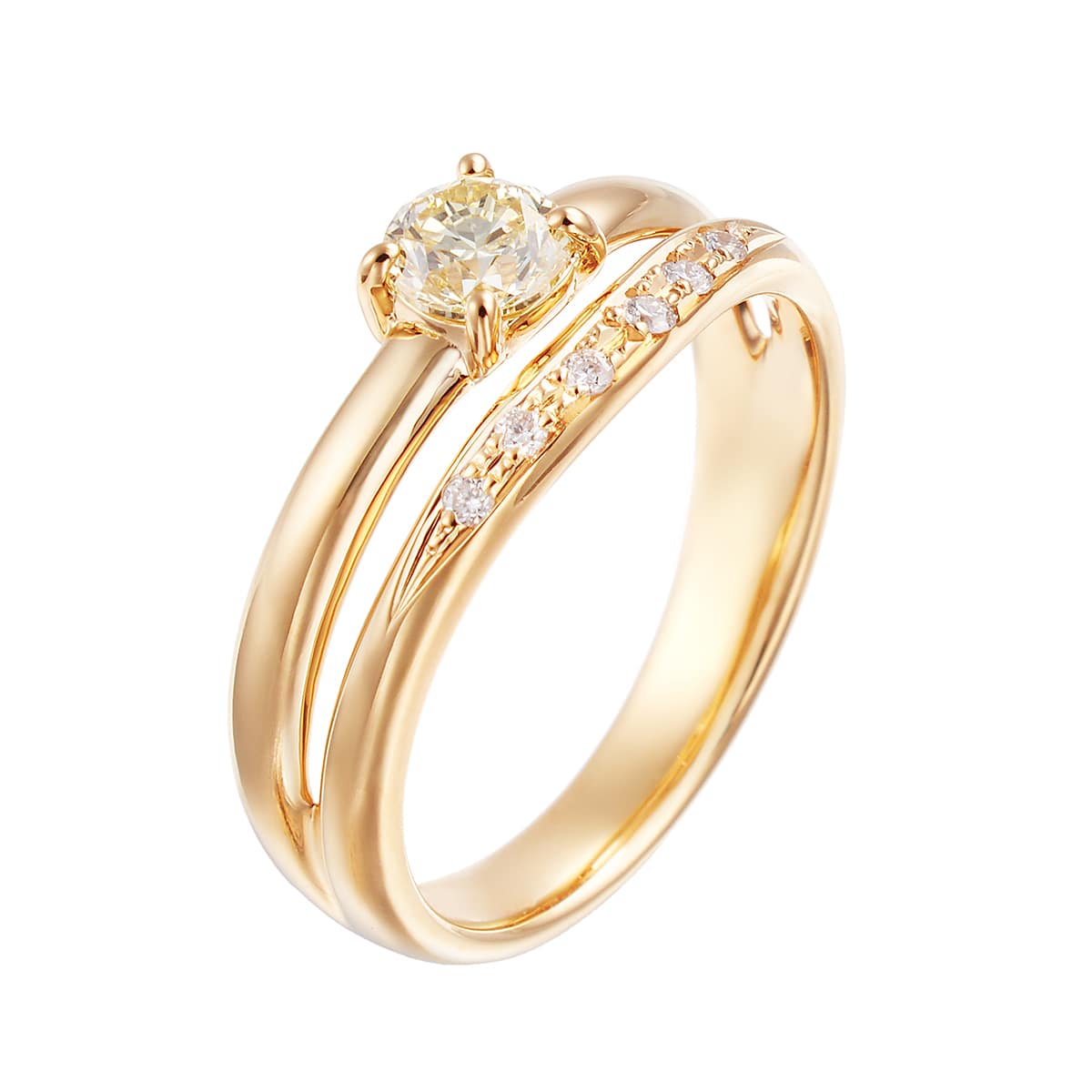 K18�C�G���[�S�[���h�Ӓ菑�t�_�C�������h�����O�i0.4�J���b�g�j