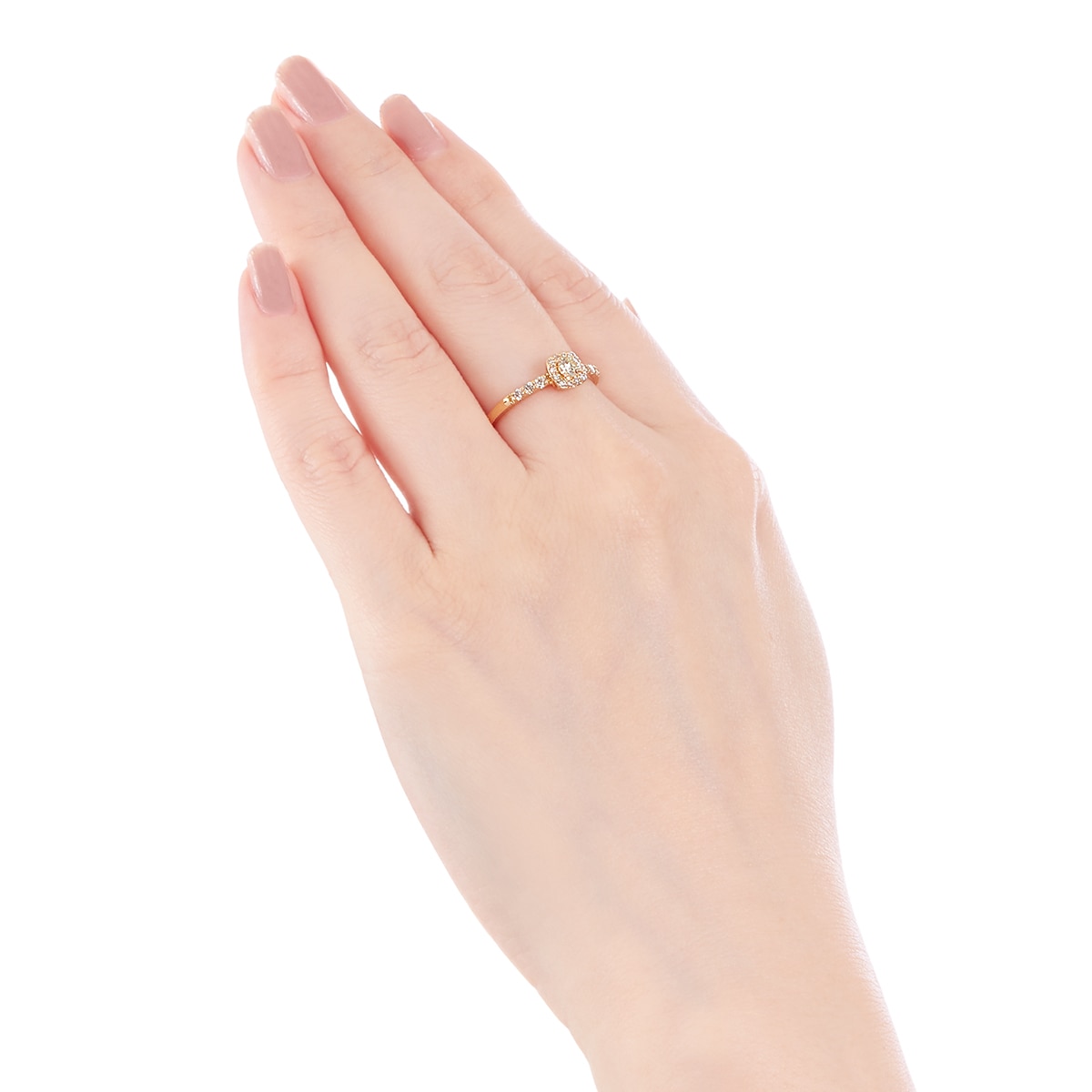 K18�C�G���[�S�[���h�Ӓ菑�t�_�C�������h�����O�i0.15�J���b�g�j