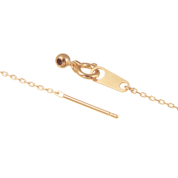 K18�C�G���[�S�[���h�l�b�N���X�i45cm�j