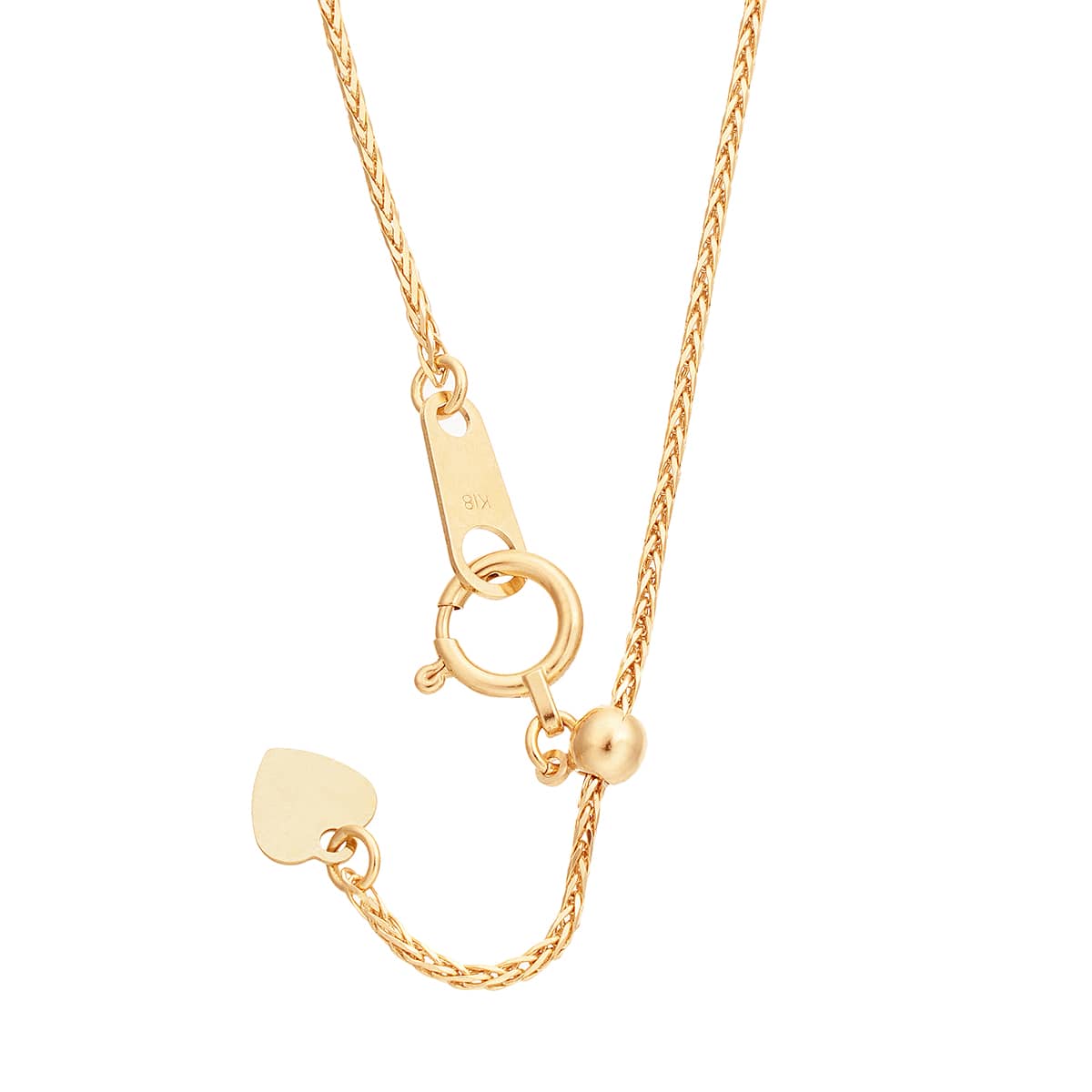 K18�C�G���[�S�[���h�l�b�N���X�i45cm�j