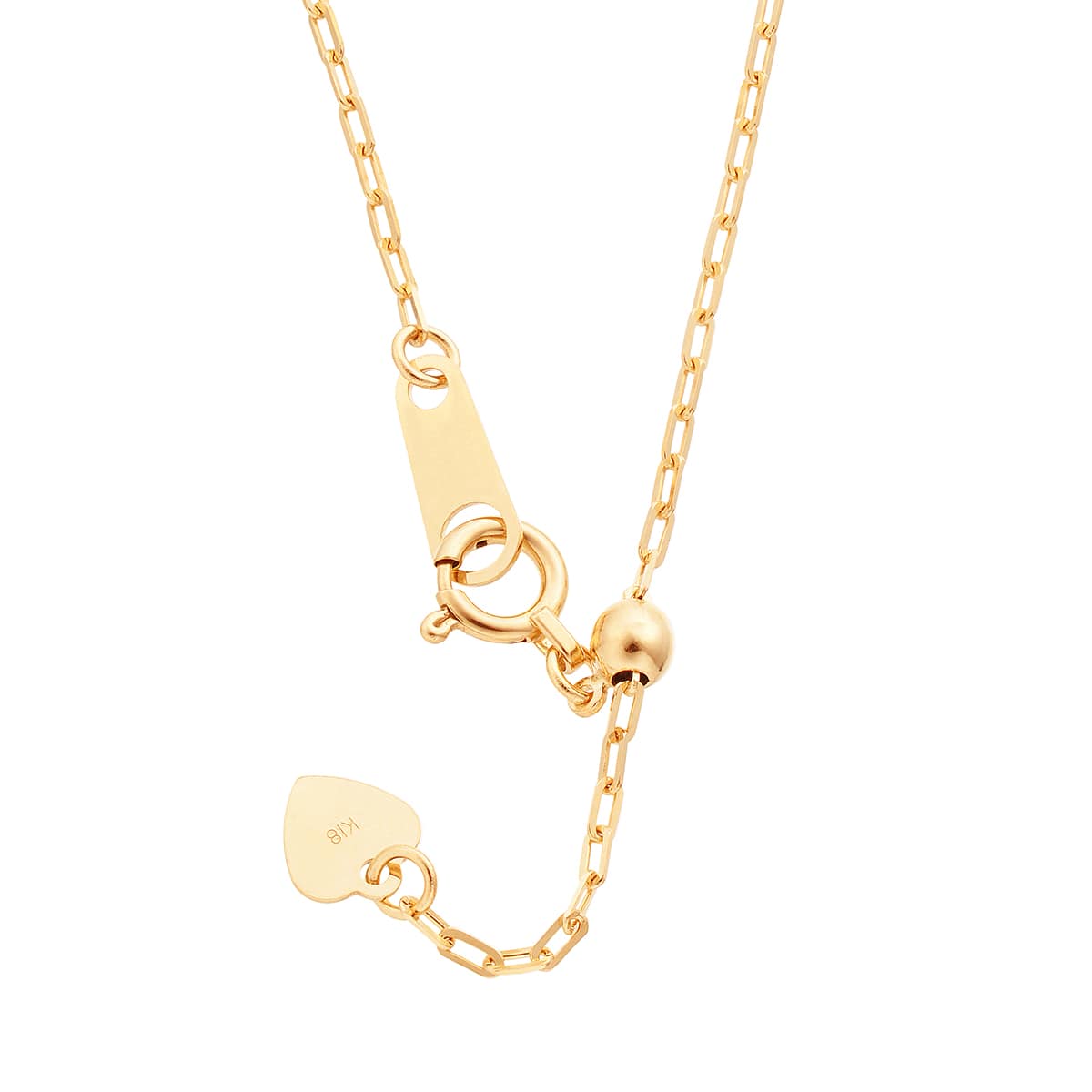 K18�C�G���[�S�[���h�l�b�N���X�i50cm�j