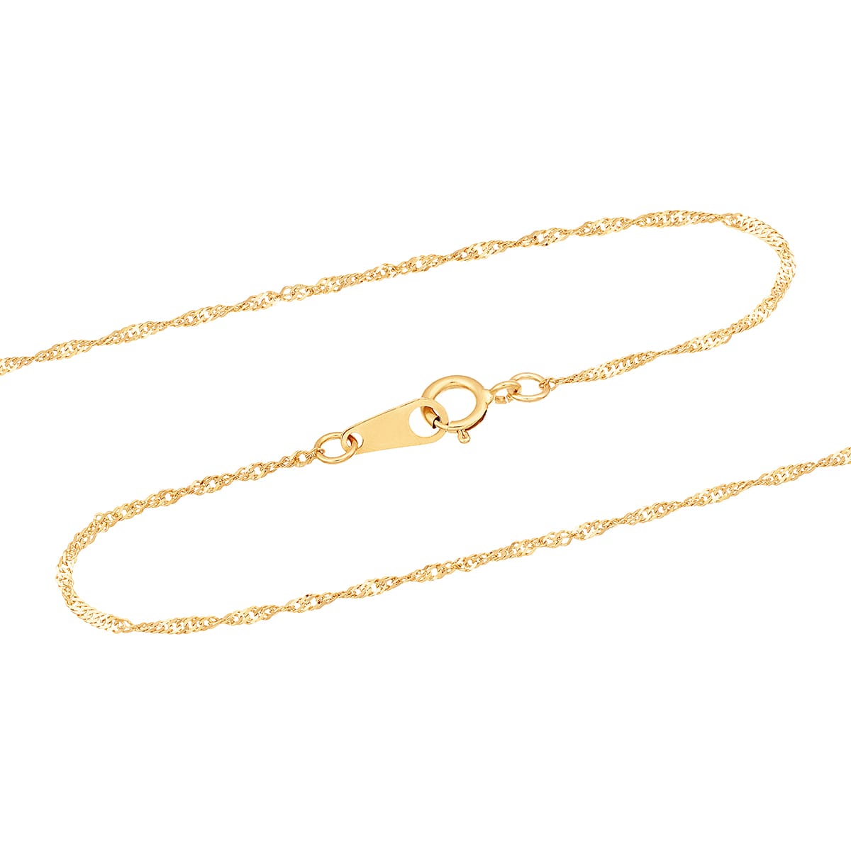 K18�C�G���[�S�[���h�l�b�N���X�i50cm�j