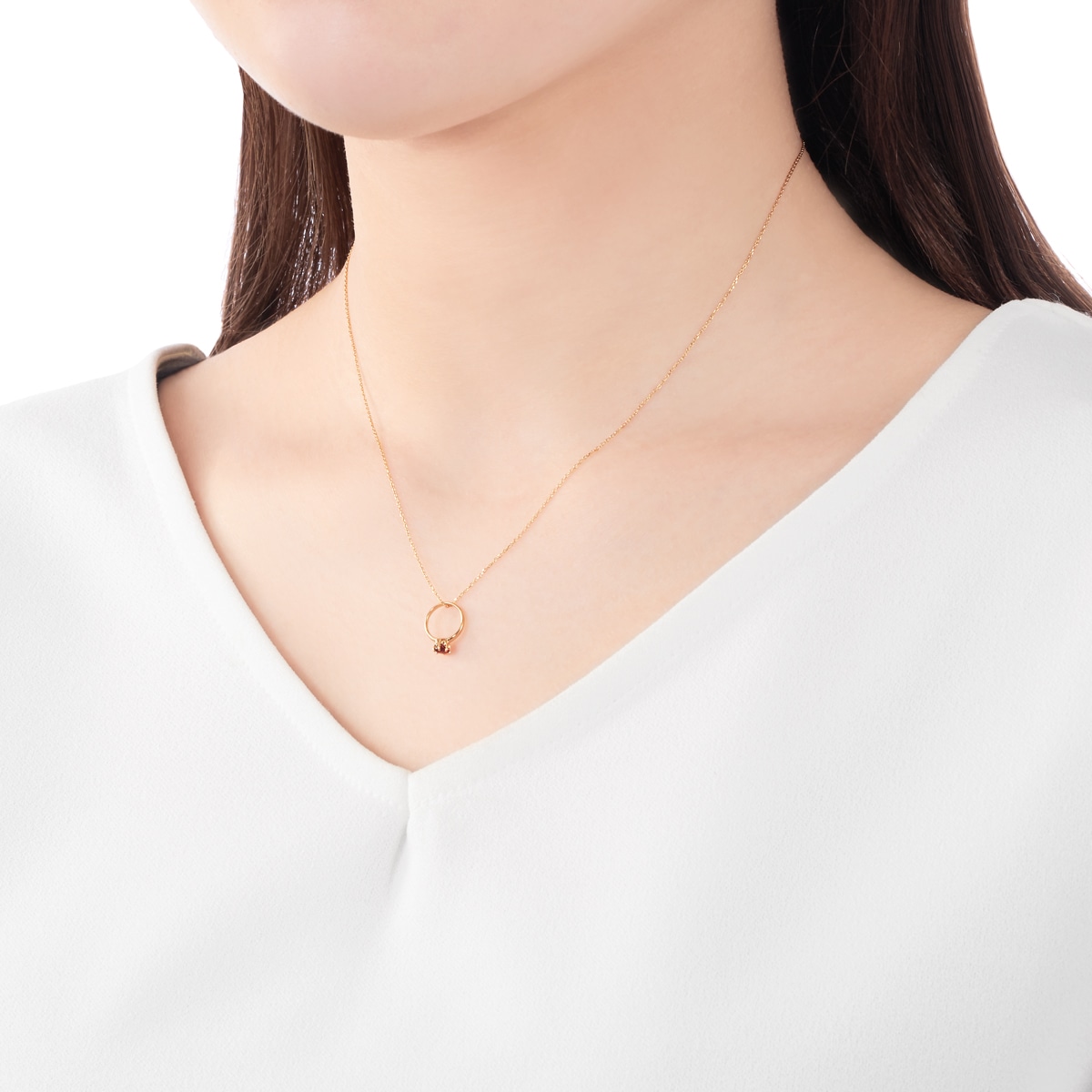 K18�C�G���[�S�[���h�A���}���_�C���K�[�l�b�g�y���_���g