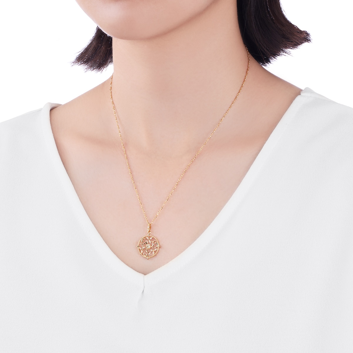 K18�C�G���[�S�[���h�_�C�������h�y���_���g