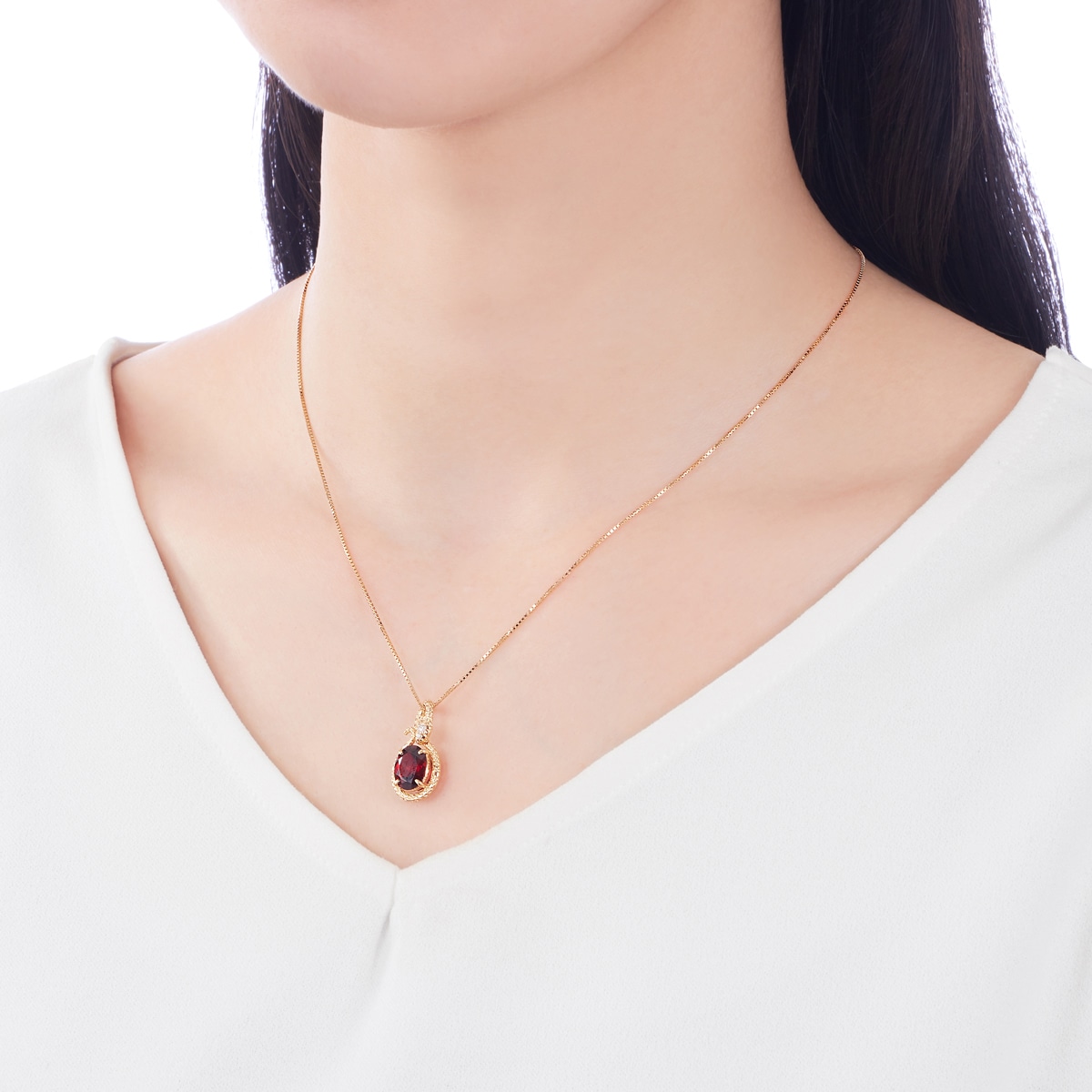 K18�C�G���[�S�[���h�A���}���_�C���K�[�l�b�g�y���_���g