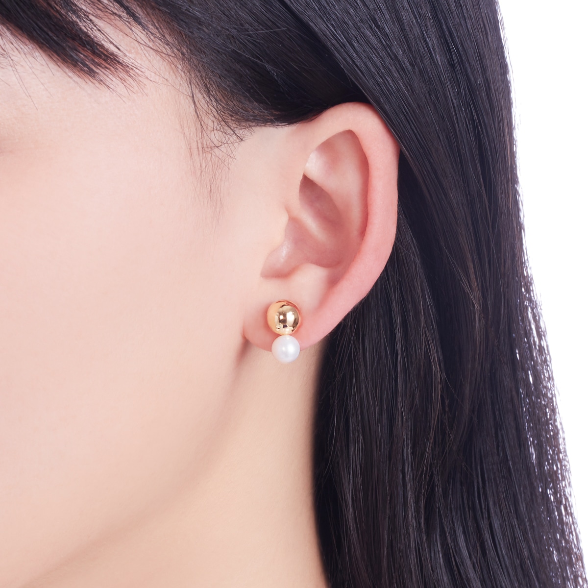 K18�C�G���[�S�[���h�W���p�[���s�A�X�i6mm�j