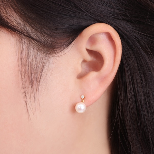 K18�C�G���[�S�[���h�A�R���^��s�A�X�i7mm�j