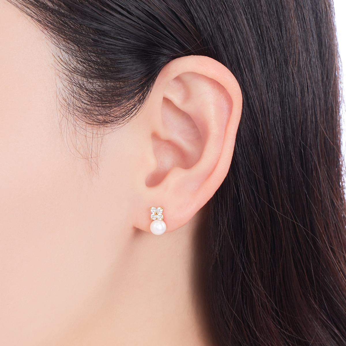 K18�C�G���[�S�[���h�W���p�[���s�A�X�i5.5mm)