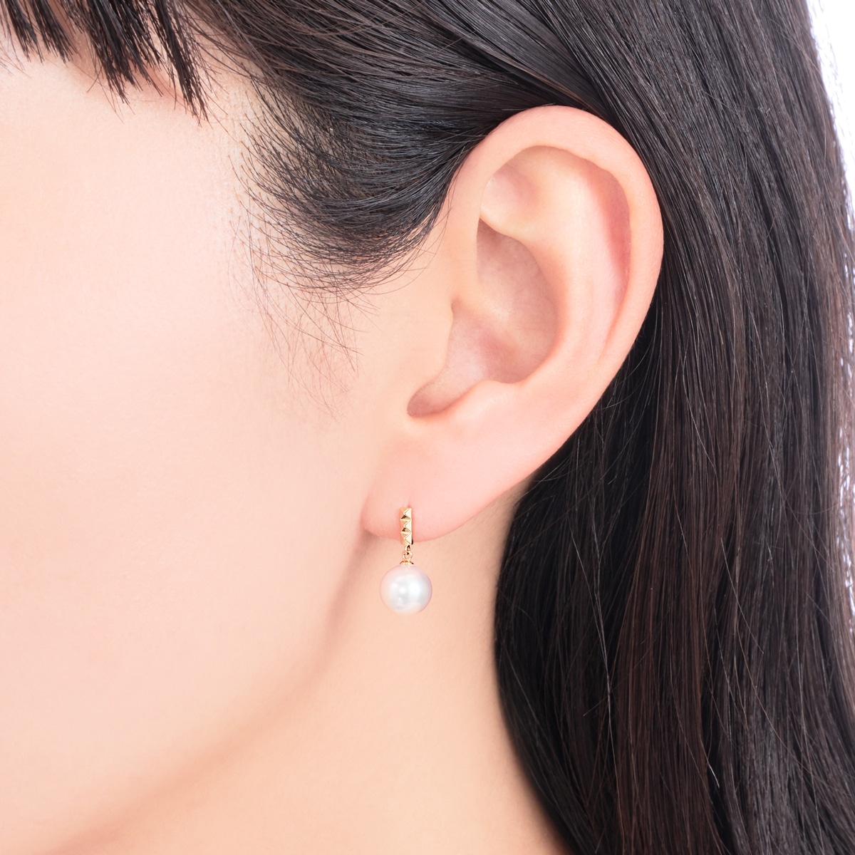 K18�C�G���[�S�[���h�A�R���^��s�A�X�i7.5mm�j