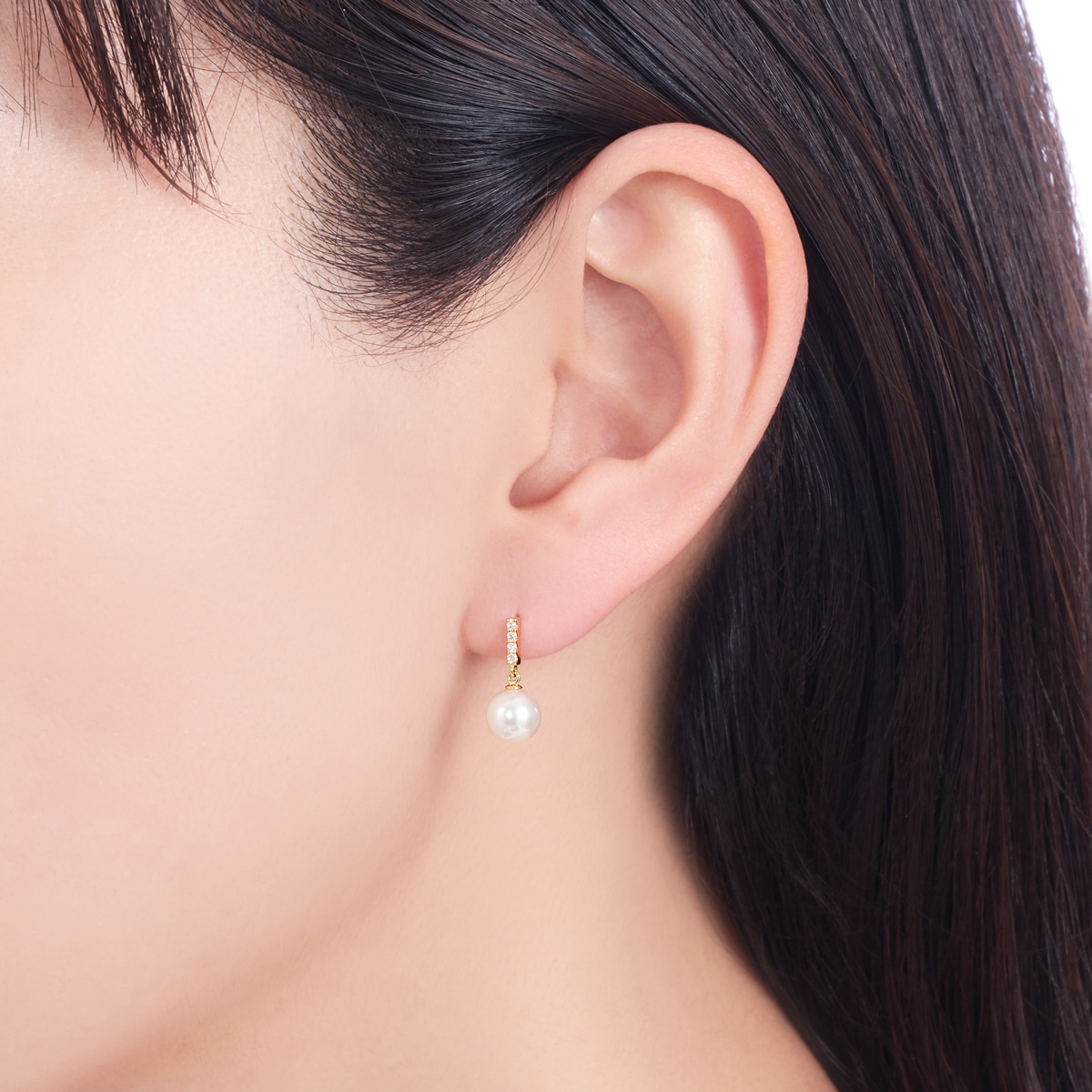 K18�C�G���[�S�[���h�A�R���^��s�A�X�i7mm�j