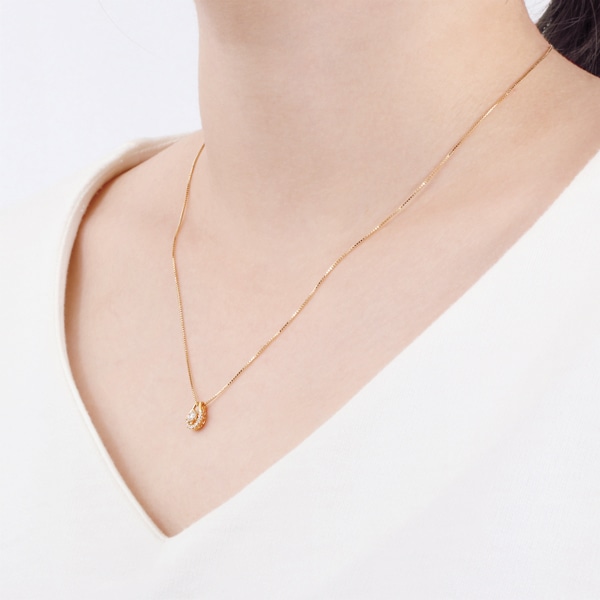 K18�C�G���[�S�[���h�Ӓ菑�t�_�C�������h�l�b�N���X�i0.13�J���b�g�j