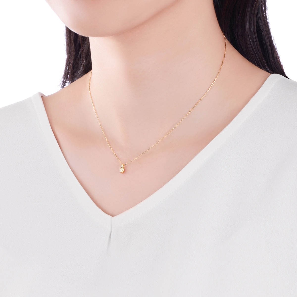 K18�C�G���[�S�[���h�Ӓ菑�t�_�C�������h�l�b�N���X�i0.17�J���b�g�j