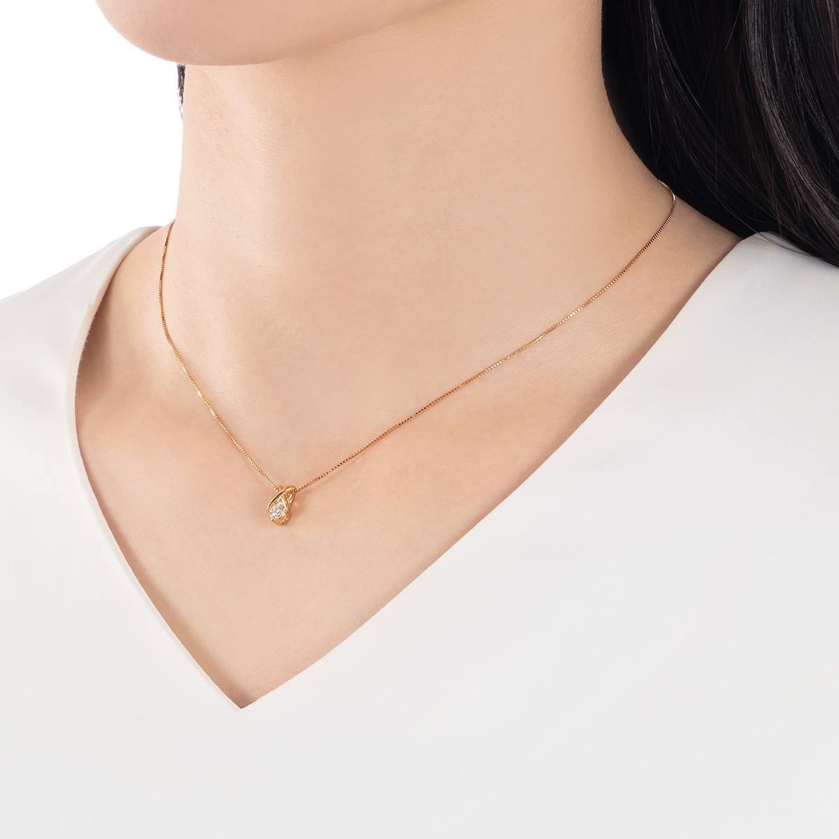 K18�C�G���[�S�[���h�Ӓ菑�t�_�C�������h�l�b�N���X�i0.28�J���b�g�j