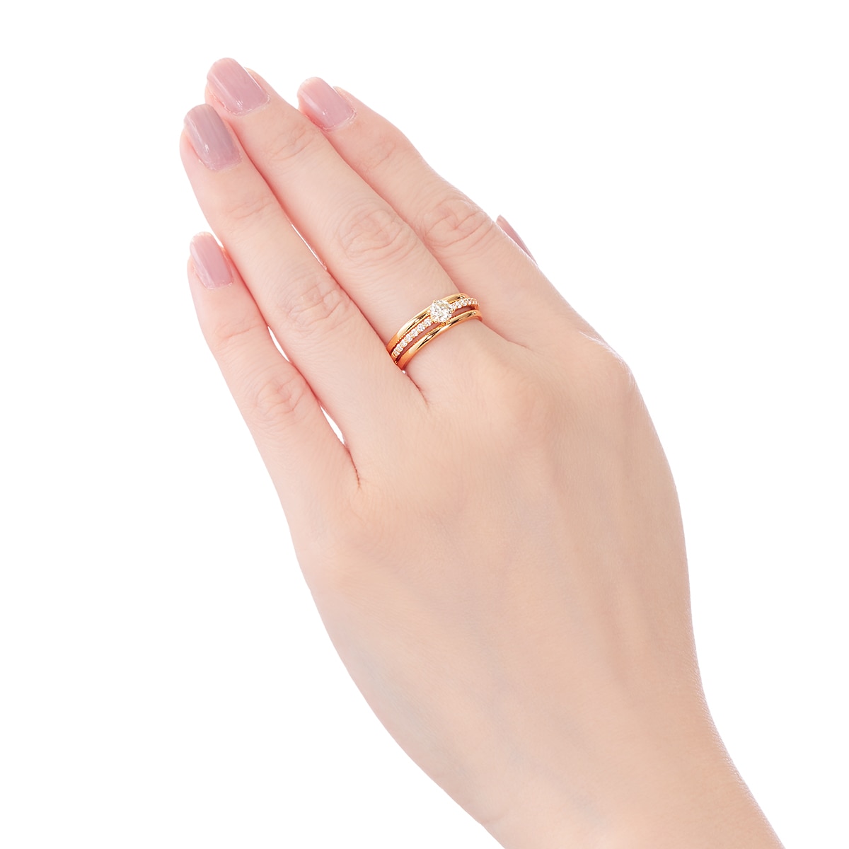 K18�C�G���[�S�[���h�Ӓ菑�t�_�C�������h�����O�i0.23�J���b�g�j