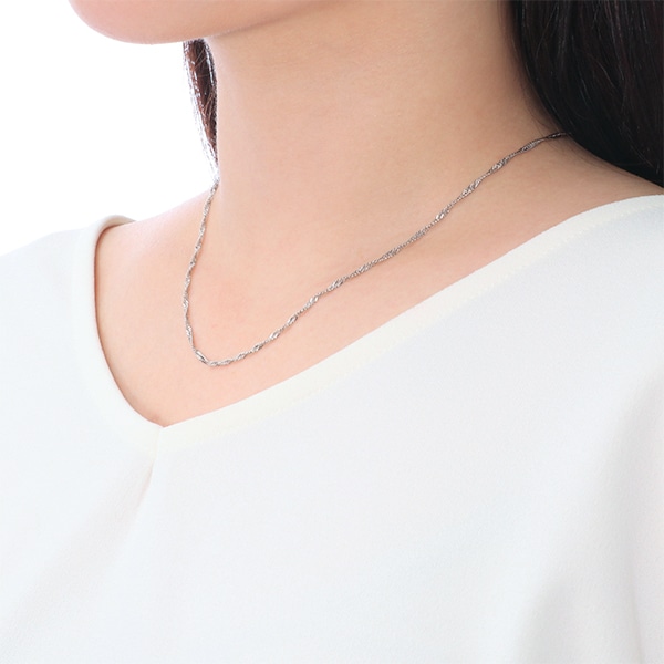 K14�z���C�g�S�[���h�l�b�N���X�i40cm�j