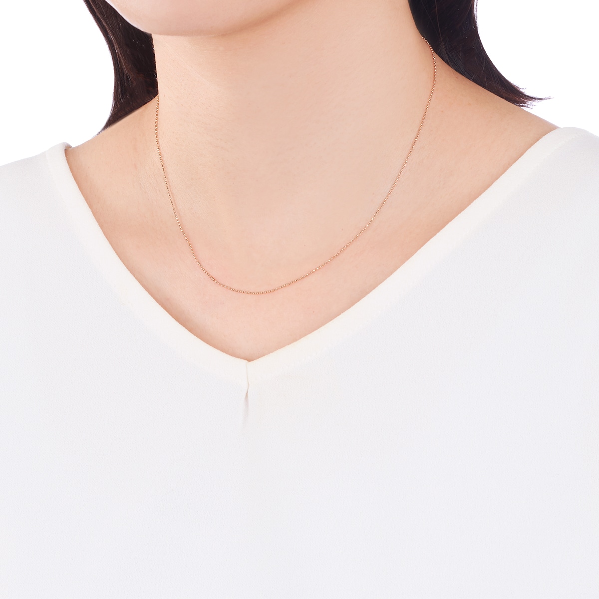 K18�s���N�S�[���h�l�b�N���X�i40cm�j