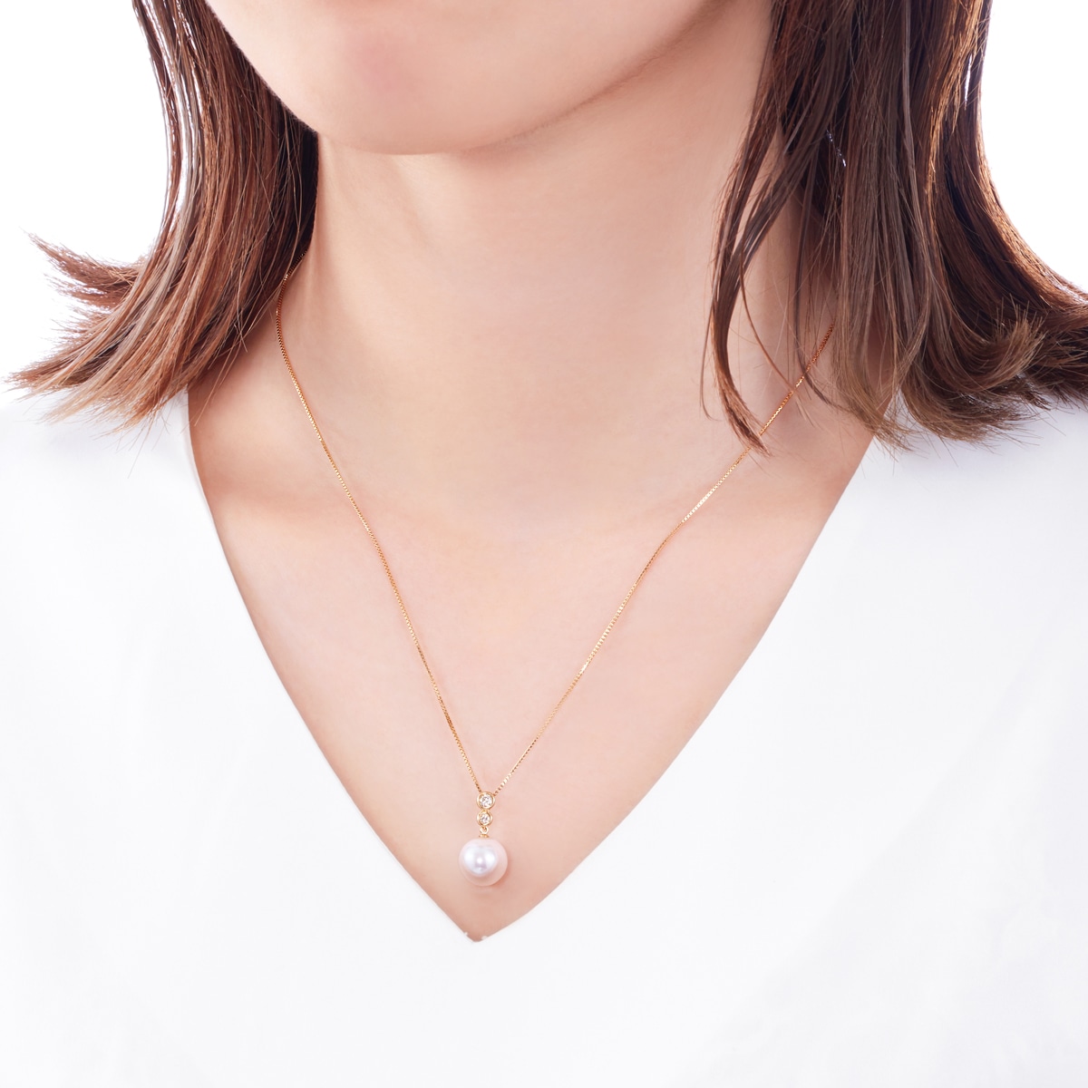 K18�C�G���[�S�[���h�A�R���^��l�b�N���X�i9.5mm�j