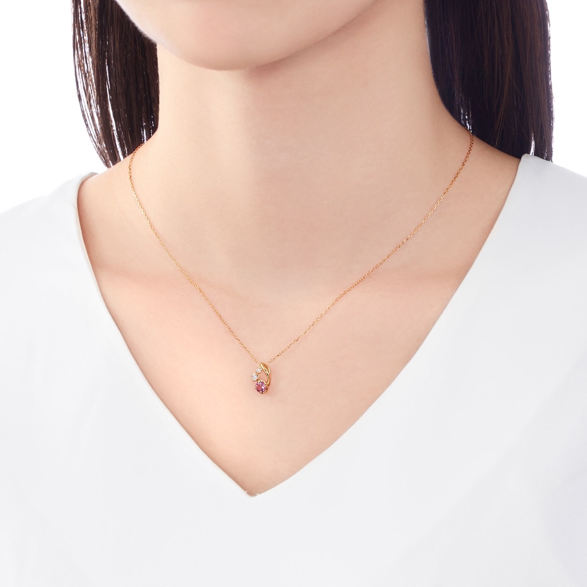 K18�C�G���[�S�[���h�s���N�K�[�l�b�g�l�b�N���X