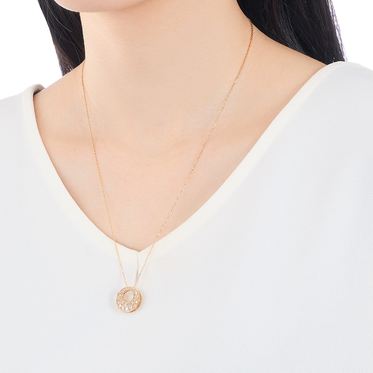 K18�C�G���[�S�[���h�_�C�������h�l�b�N���X