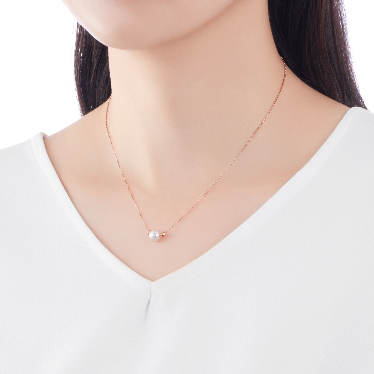 K18�s���N�S�[���h�A�R���^��l�b�N���X�i6.5mm�j